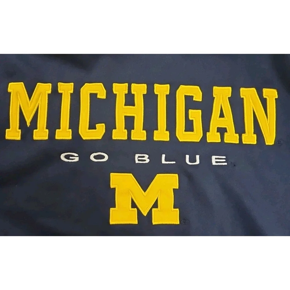 Colosseum‎ Michigan Wolverines Pullover Hoodie Mens M Go Blue Hooded Sweatshirt